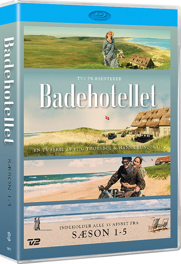 Badehotellet - Sæson 1-5 - Tv2 - Blu-Ray - Tv-serie