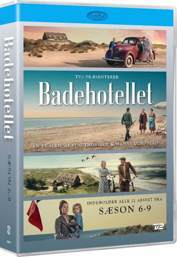 Badehotellet - Sæson 6-9 - Blu-Ray - Tv-serie