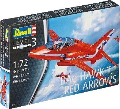 Revell - Bae Hawk T.1 Red Arrows Modelfly - 1:72 - Level 3 - 04921