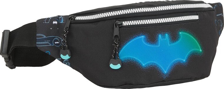 Bæltetaske Til Børn - Batman - Sort Blå
