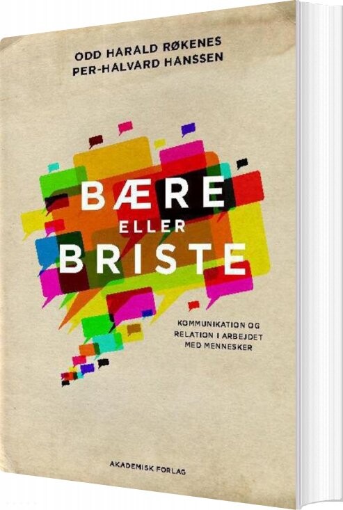 Bære Eller Briste - Per-halvard Hanssen - Bog