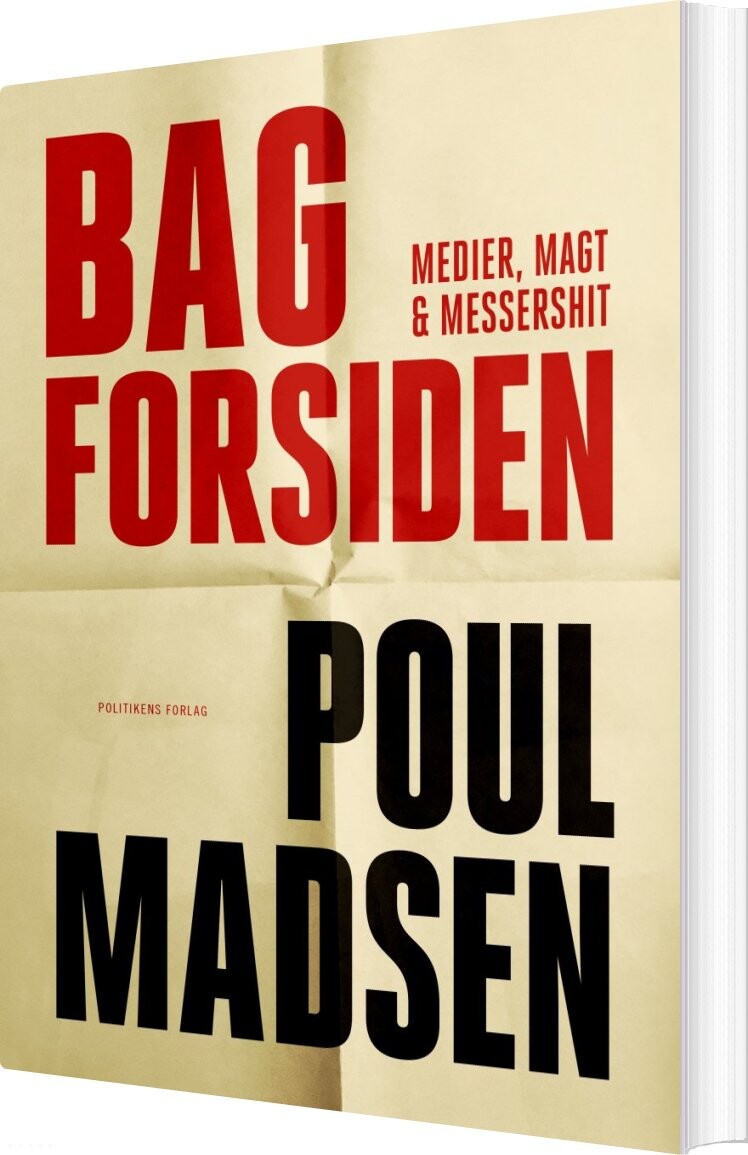 Billede af Bag Forsiden - Poul Madsen - Bog