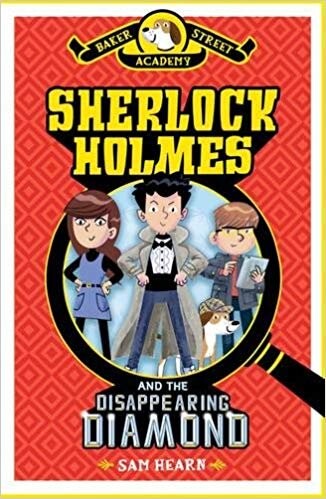 Sherlock Holmes og den forsvundne diamant (1) - Børnebog - Hardcover