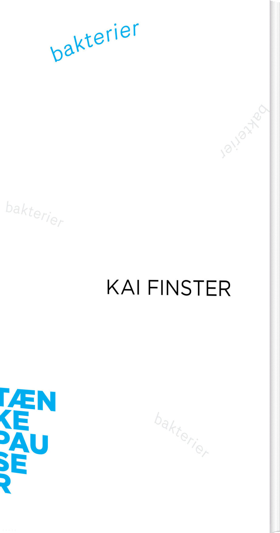 Tænkepauser - Bakterier - Kai Finster - Bog