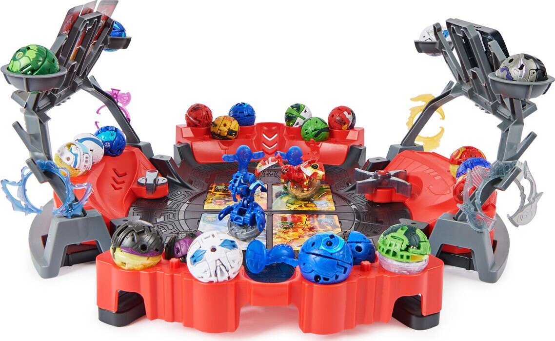 Bakugan Arena - Battle Ground Deluxe 3.0 - Legesæt Med Tilbehør