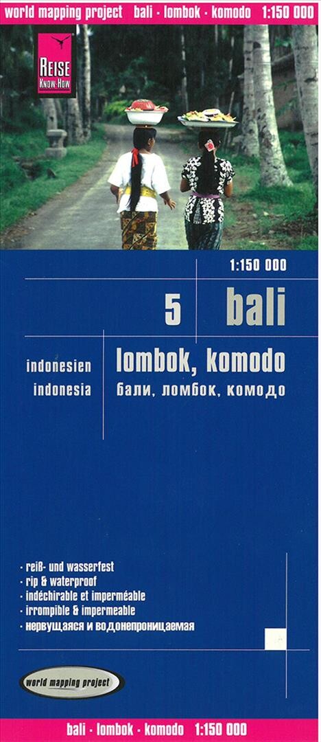 Bali, Lombok & Komodo - Reise Know-how - English book