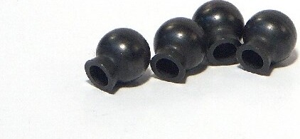 Ball 6.8x7.3x3mm (black/4pcs) - Hp86059 - Hpi Racing