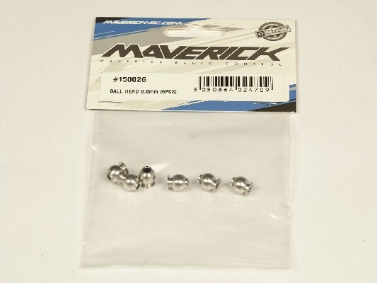 Ball Head 8.0mm (6pcs) - Mv150026 - Maverick Rc