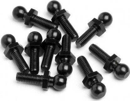 Ball Stud 4.8x15mm (10pcs) - Hp86897 - Hpi Racing