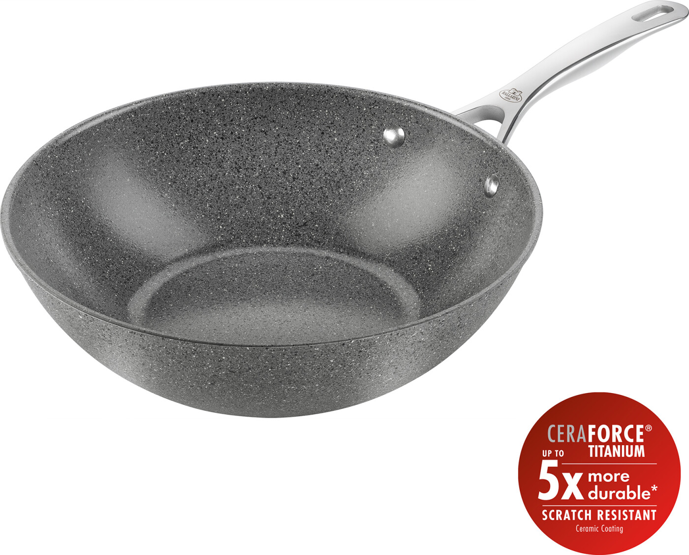 Ballarini - Salina Ceramic Wok - No-color - 30 Cm