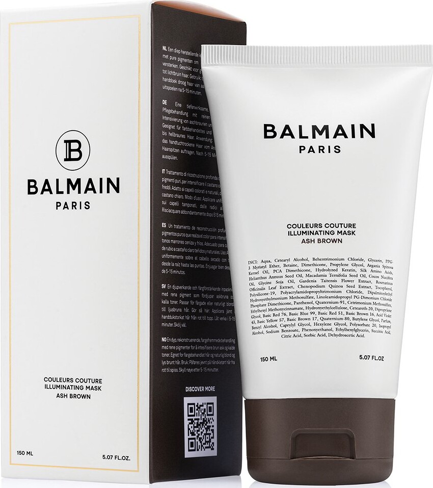 Balmain Hair - Couleurs Couture Illuminating Mask - Ash Brown - 150 Ml