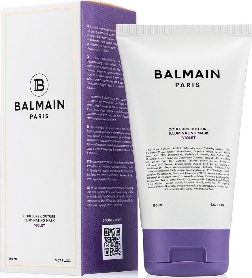 Balmain Hair - Couleurs Couture Illuminating Violet Mask - Violet - 150ml