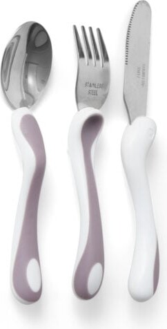 Bambino - Eat Like A Pro Ske, Gaffel & Kniv - Lilla