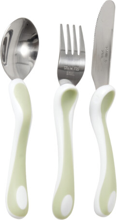 Bambino - Eat Like A Pro Ske, Gaffel & Kniv - Mint