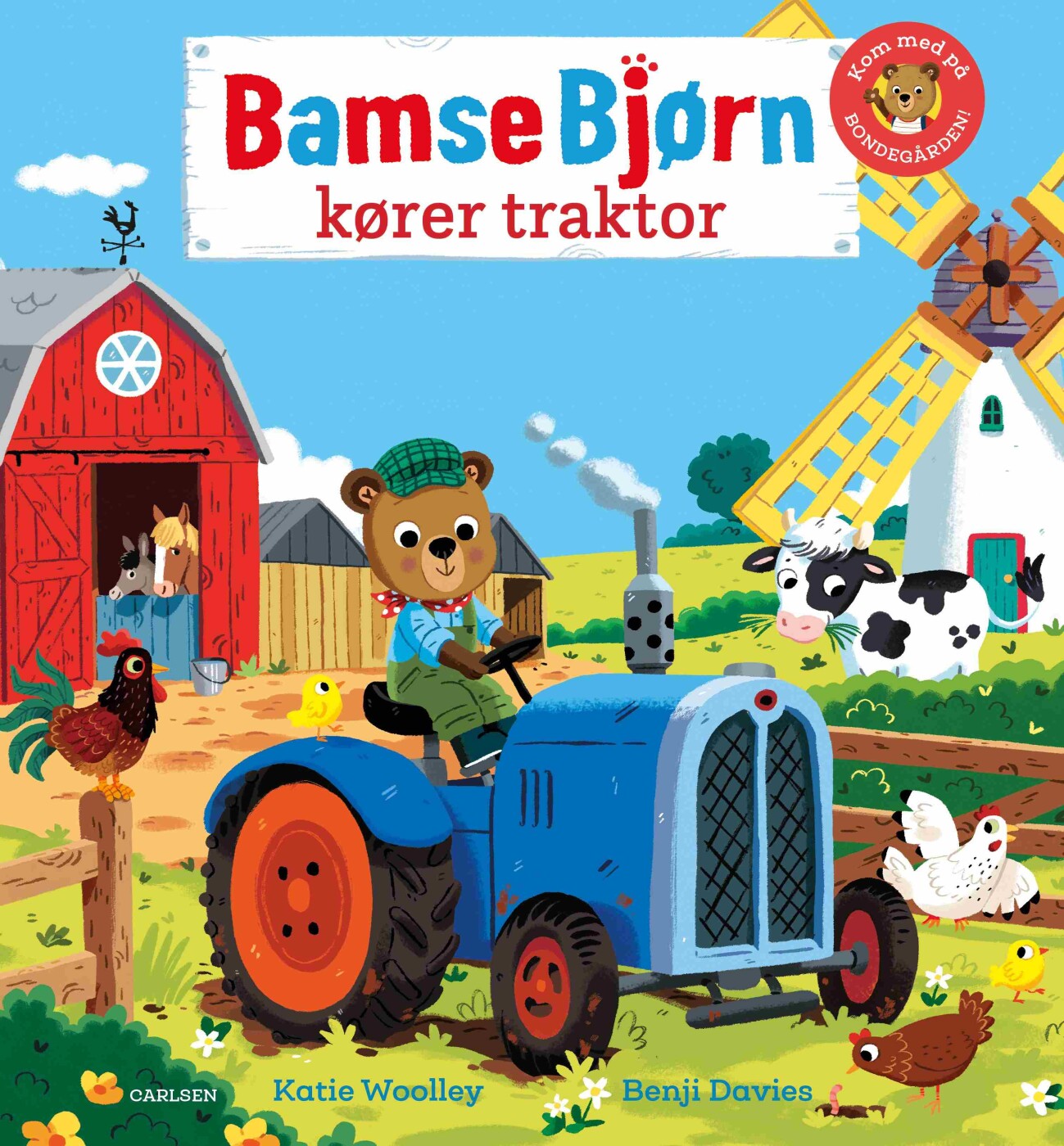Bamse Bjørn Kører Traktor - Katie Woolley - Bog