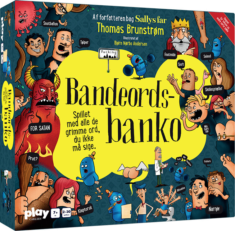 Bandeordsbanko - Brætspil Af Thomas Brunstrøm - Carlsen