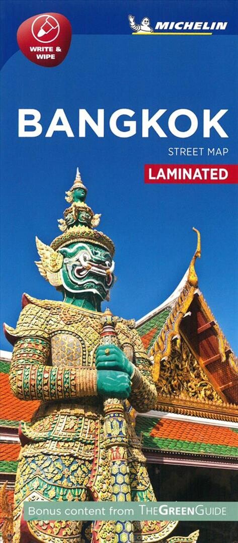 Billede af Bangkok Street Map Laminated - Diverse - English Book