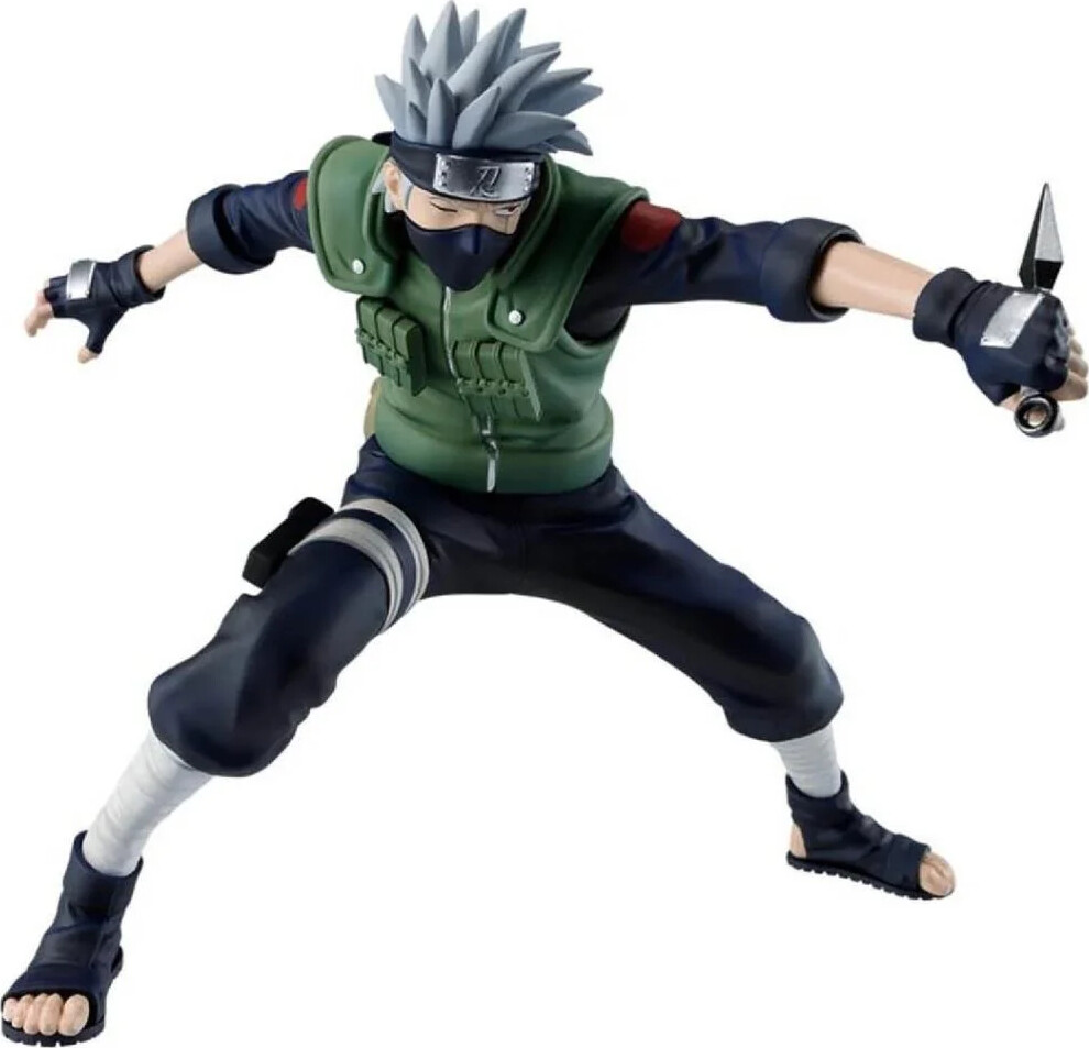 Banpresto - Naruto Shippuden 72 Series Vibration Stars PVC Figure Kakashi Hatake 13 cm - Figur