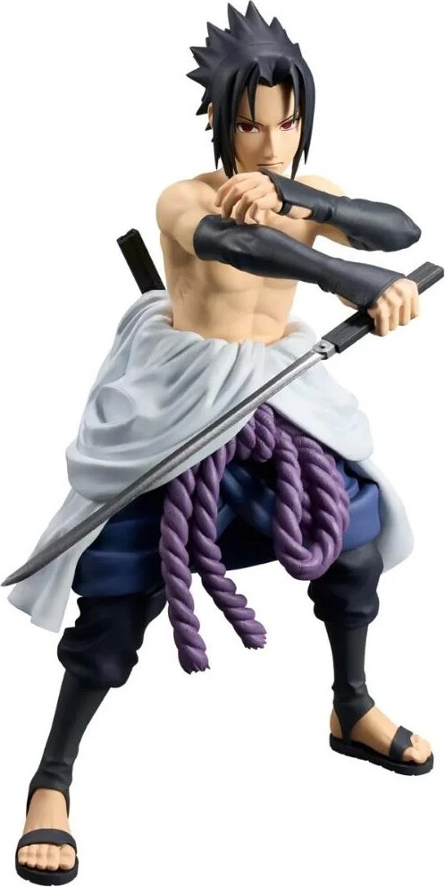 Banpresto - Naruto Shippuden - Sasuke Uchiha (Grandista) 24 cm - Figur