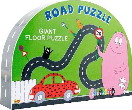 Barbapapa Gulvpuslespil Med 43 Brikker