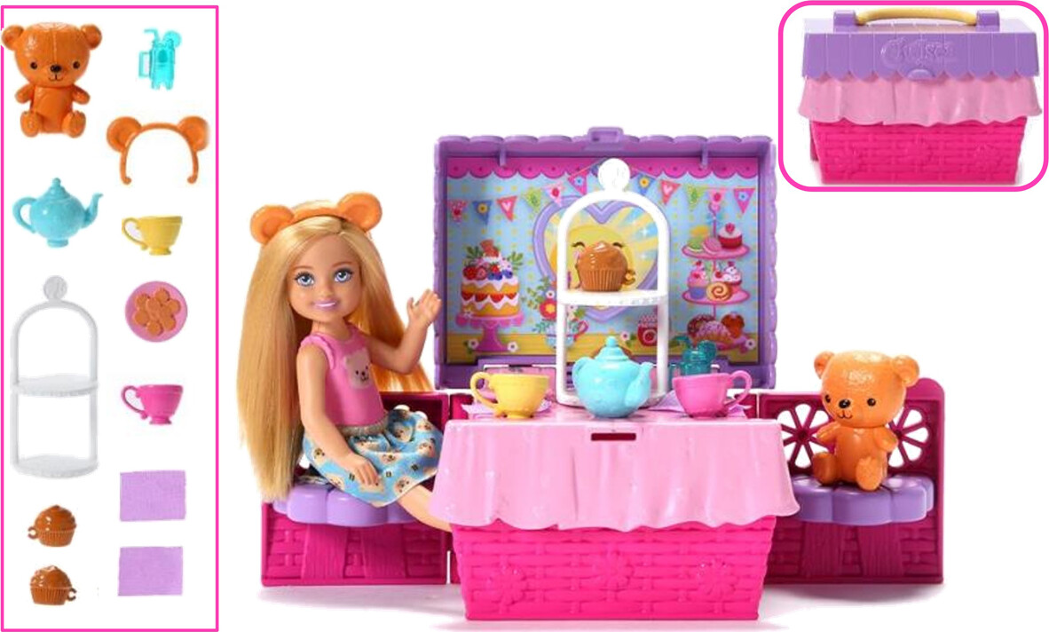 Barbie Dukke - 15 cm - Family & Friends - Chelsea Tea Party Picn
