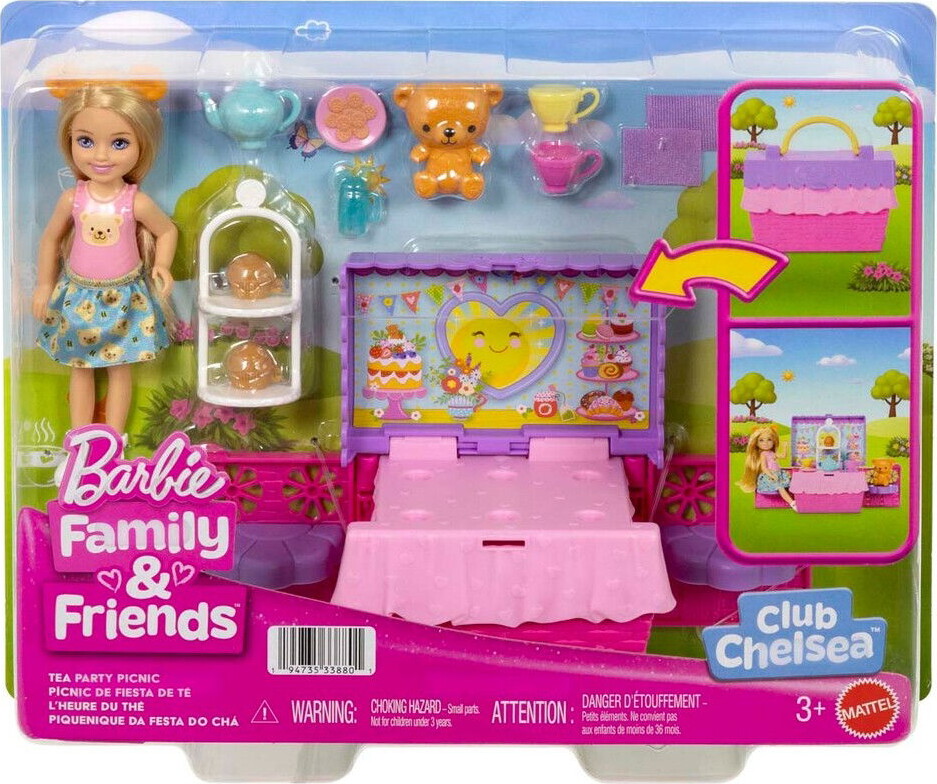 Barbie Jjb40 - Tea Party Picnic - Family & Friends - Club Chelsea