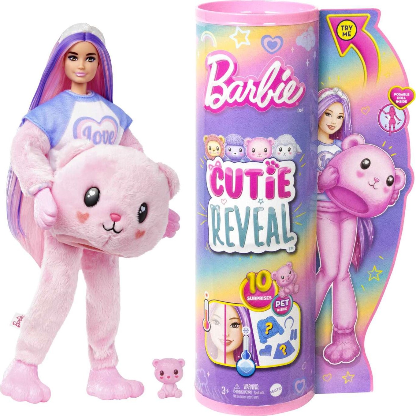 Barbie Dukke - Cutie Reveal - Cozy Cute Tees - Teddy