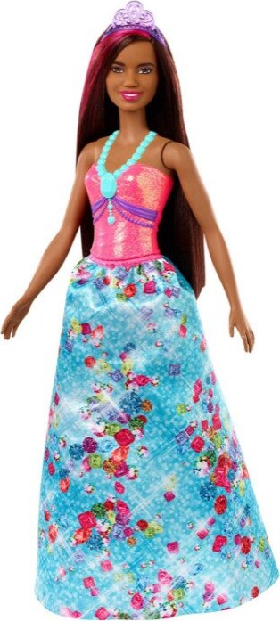 Billede af Barbie Dukke - Dreamtopia Prinsesse - Lilla Tiara (gjk15)