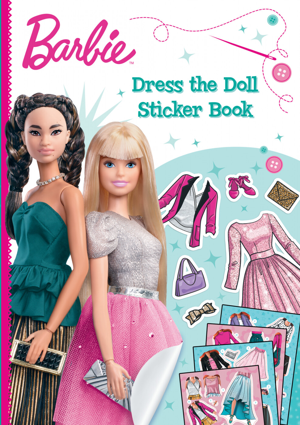 Barbie Dress The Doll Sticker Book - Alligator - Bog