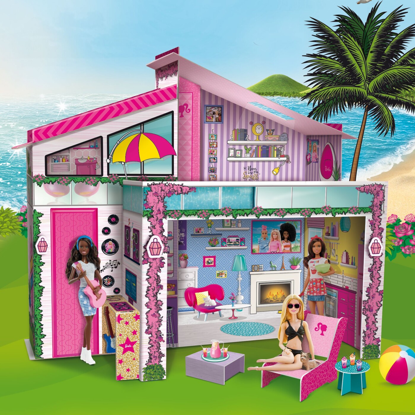 Barbie - Dream Summer Villa Med Dukke