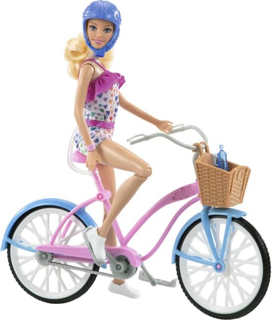 Render ramme tjene Barbie - Dukke Med Cykel | Se tilbud og køb på Gucca.dk