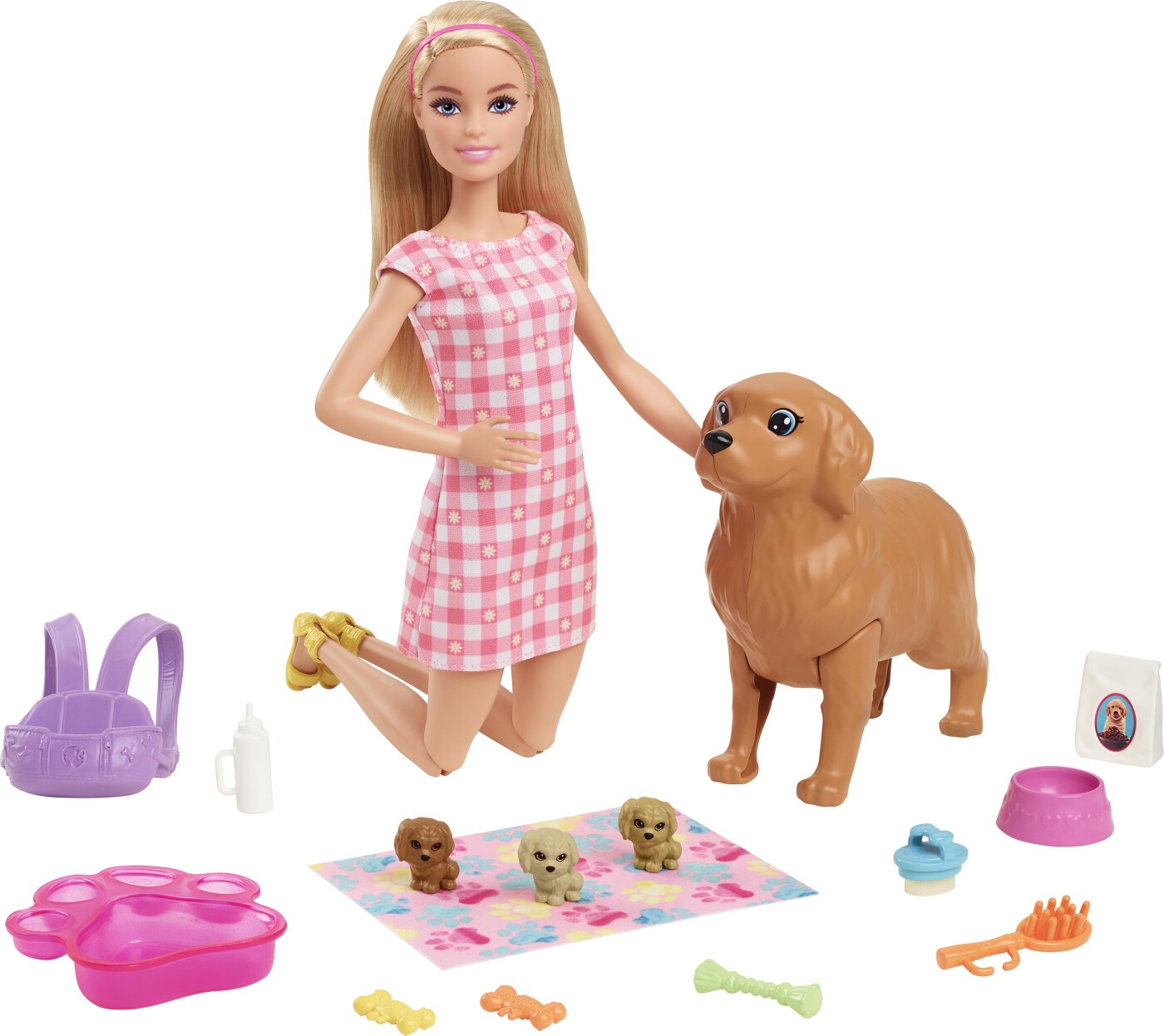Barbie - Nyfødte Hvalpe Legesæt | Se tilbud og køb på