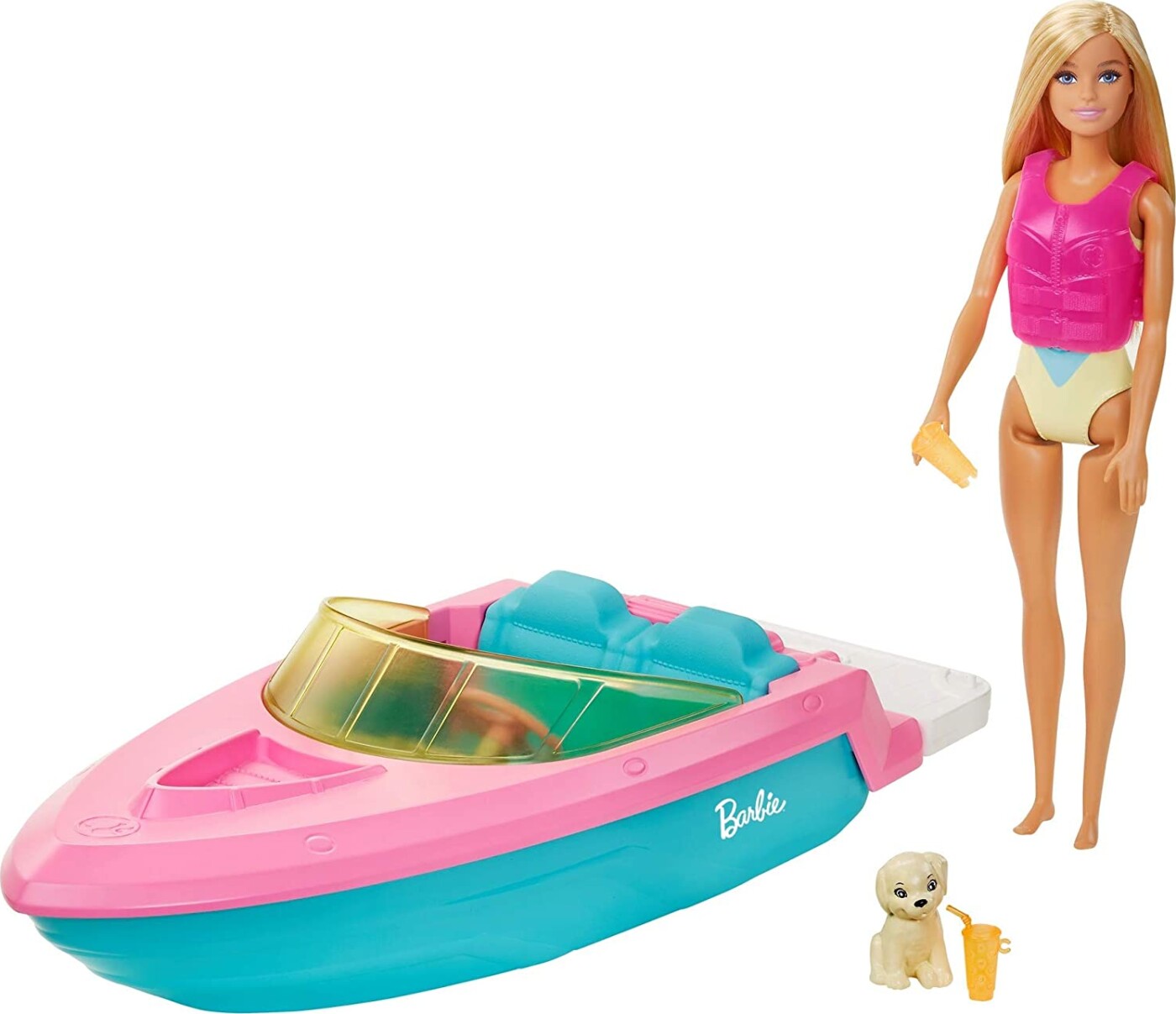Billede af Barbie Dukke Og Båd