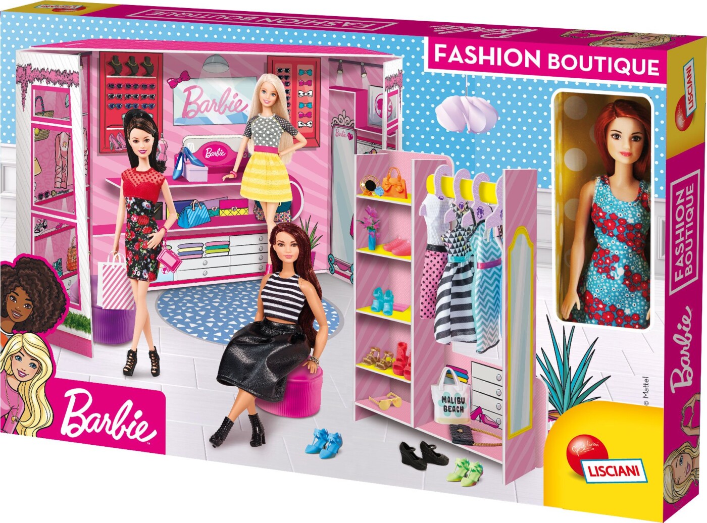Barbie Legetøj - Modebutik Med Dukke
