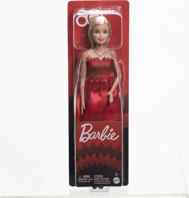 Barbie - Fashionista Ruby Red - 80-års Jubilæum Dukke