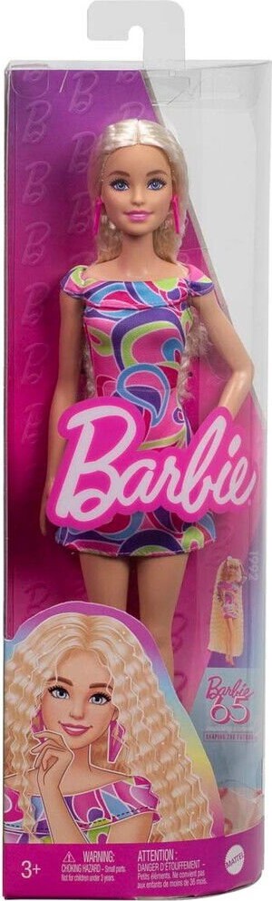 Barbie Dukke - Fashionista - 90'er Hår Og Kjole