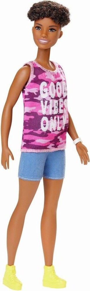 Barbie Fashionistas Dukke - Good Vibes Only