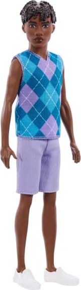 Barbie - Fashionista Ken Dukke - Turkis Lavendel - Mattel Jjn67