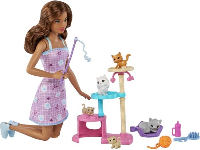 Barbie Kitty Condo Dukke Og Kæledyr Fra Mattel