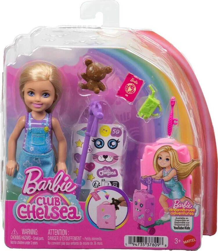 Barbie - Club Chelsea Limitless Adventures Dukke - Mattel Jmj46