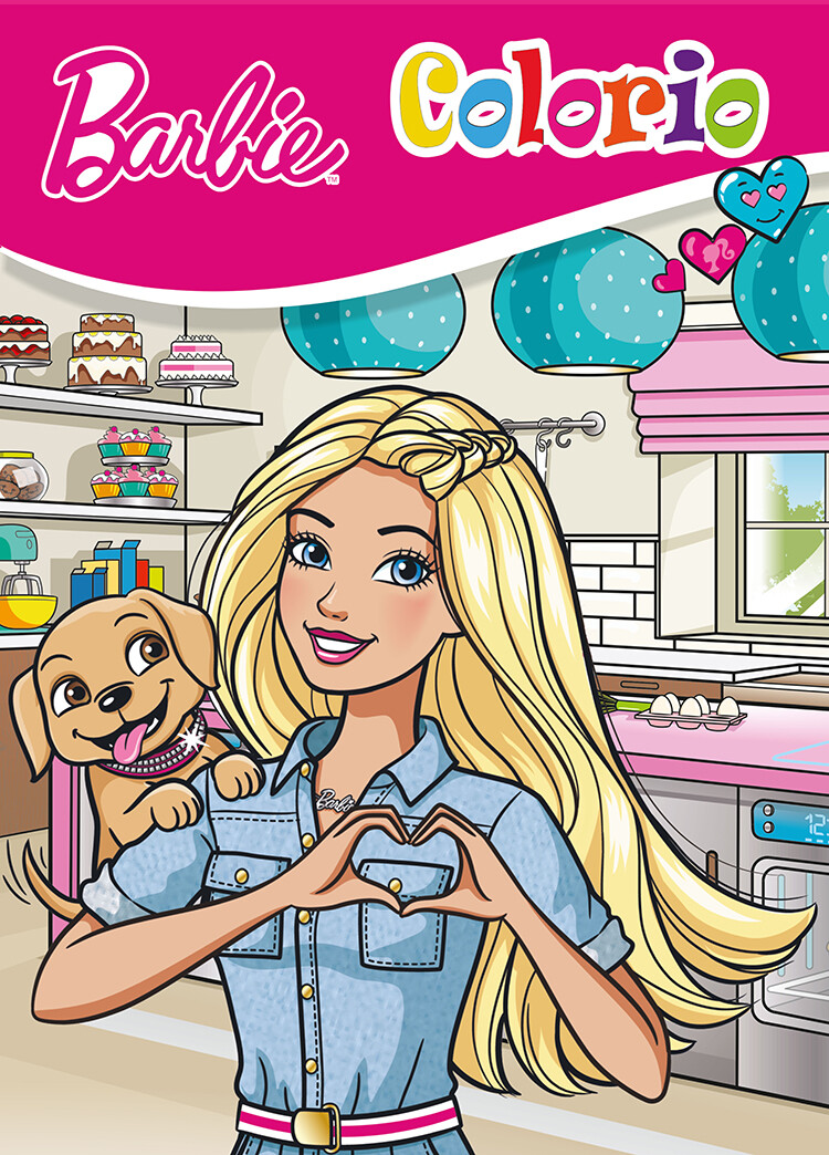 Billede af Barbie Malebog - Diverse - Bog