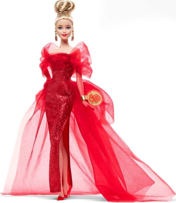 Barbie - Fashionista - 80-års Jubilæum Dukke