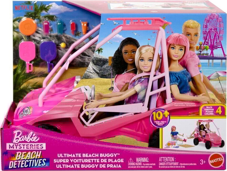 Barbie - Mysteries Beach Detectives - Ultimativ Buggy Legesæt