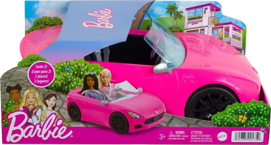 Barbie Bil - Cabriolet - Pink