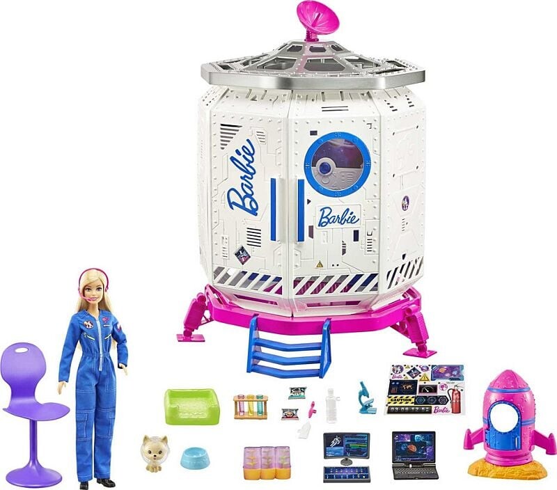 Se Barbie - Space Discovery Legesæt Med Dukke - 20+ Dele hos Gucca.dk