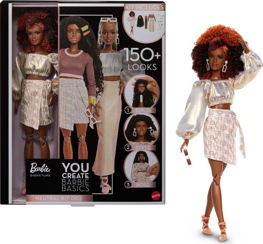 Barbie - Signature - You Create Basics - Black - Mattel Jjx36