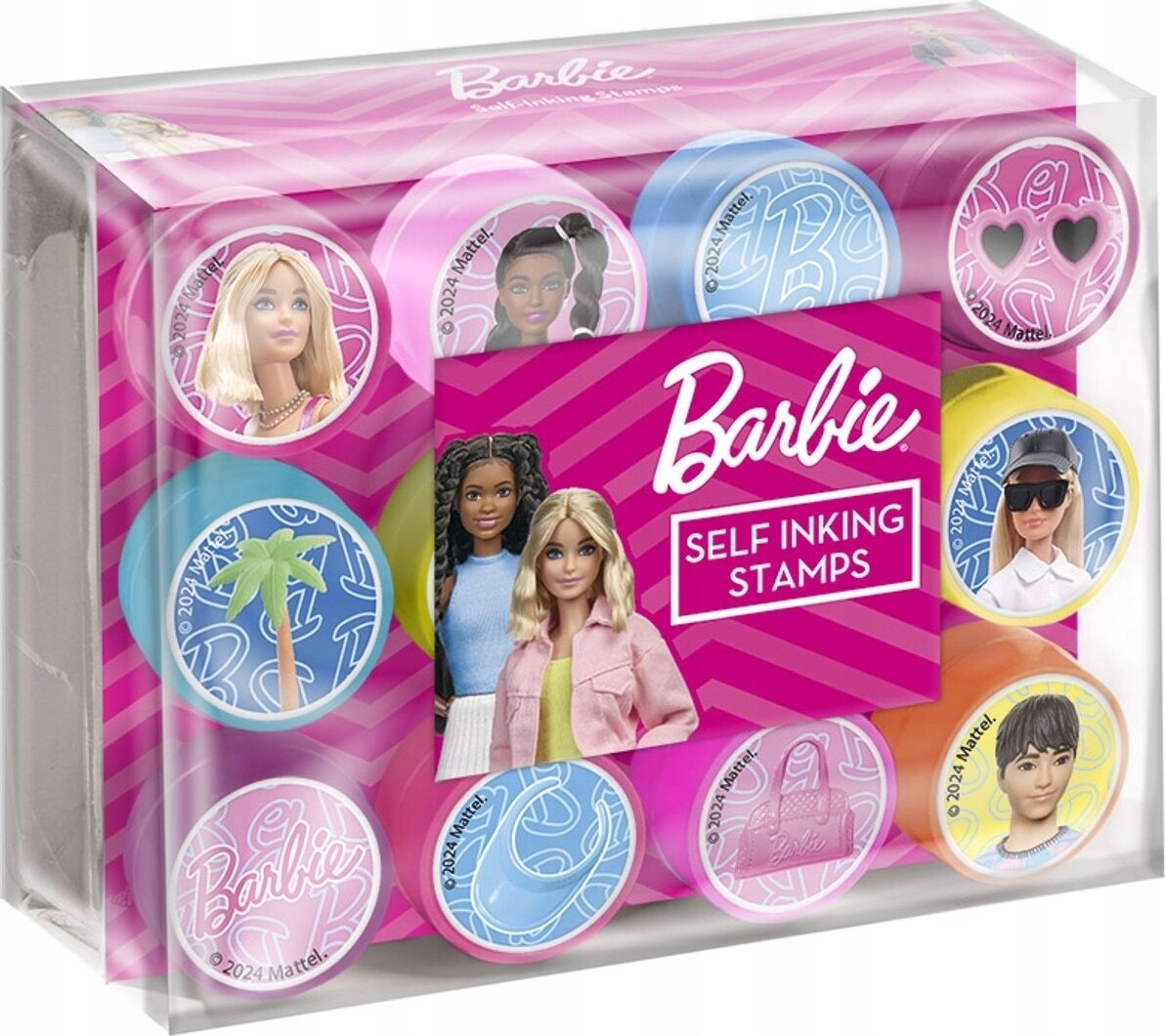 Barbie Stempler - 12 Stk