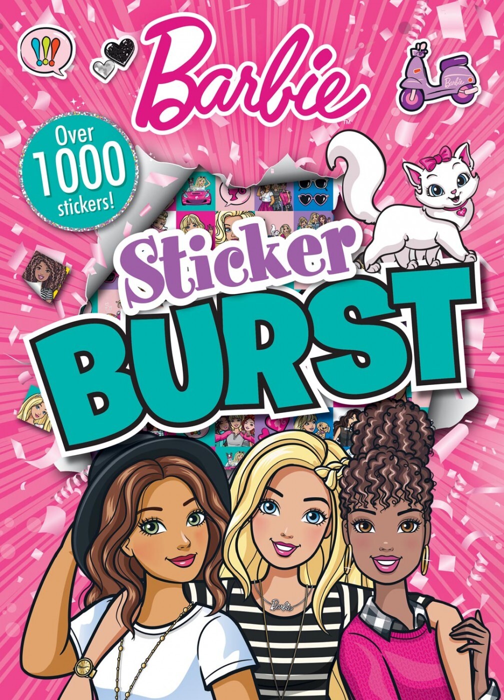Barbie - Sticker Burst - Over 1.000 Klistermærker