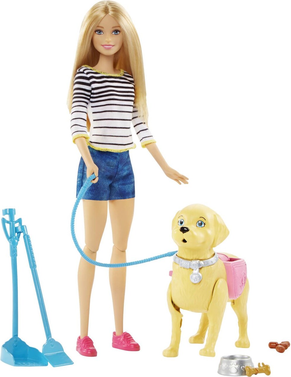Barbiedukke - Barbie Med Hund