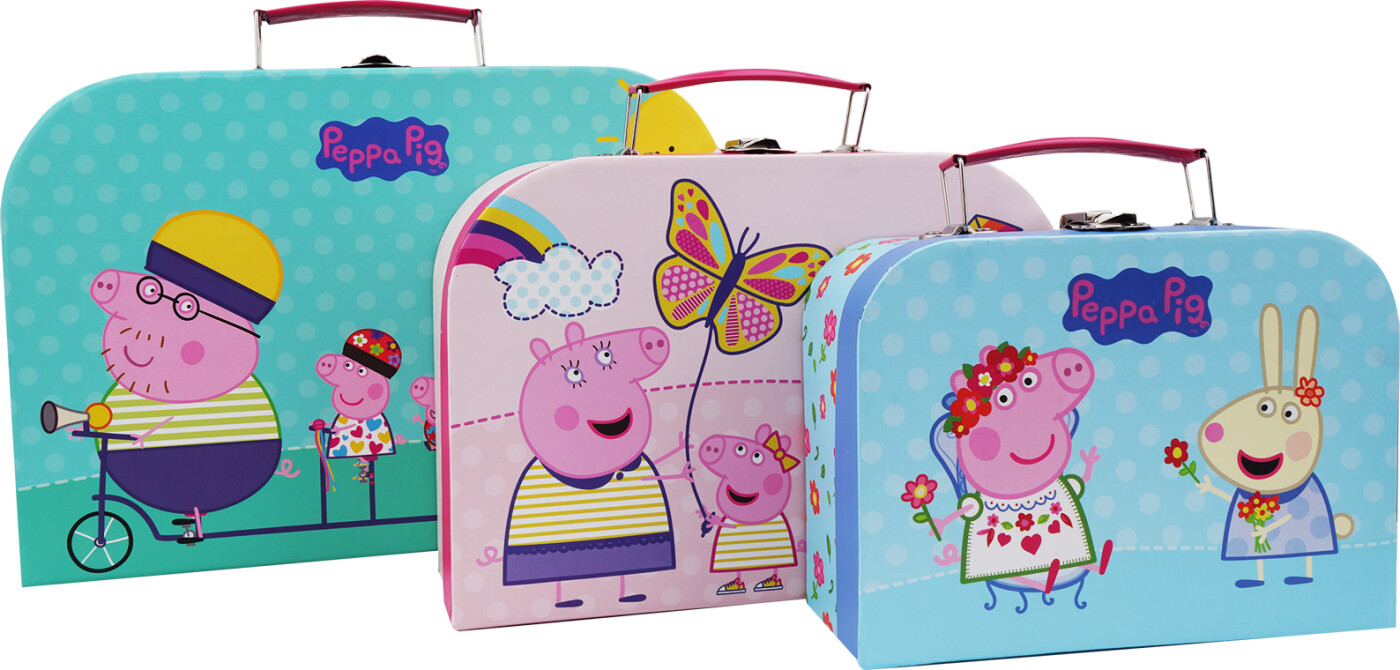 Gurli Gris Kuffert Sæt I 3 Dele